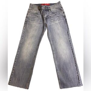 Rock & Roll Cowboy Double Barrel Straight Jeans Cropped Size 31